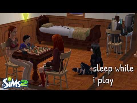 slow gameplay to fall asleep 🍂💤| no commentary | the sims 2