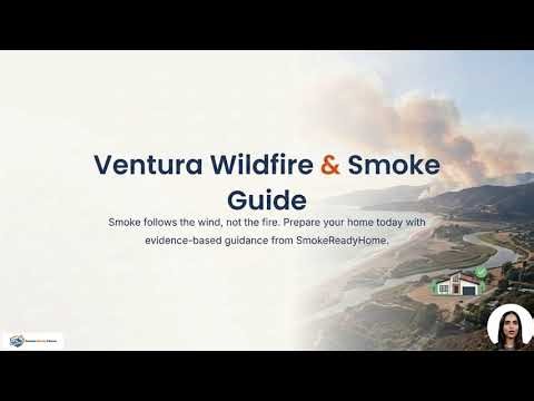 Live Forest Wildfire & Smoke Map Today in Ventura, CA | Current Fire Updates