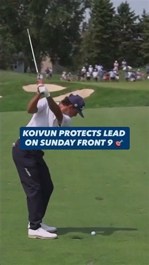 Jackson Koivun is all gas, no brakes so far on Sunday 🔥😤