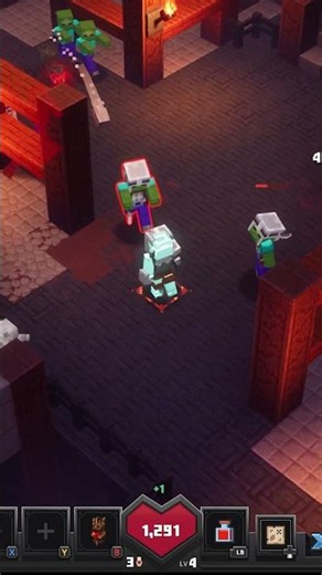 This Week's Minecraft Dungeons tower run floor - 3 #minecraftdungeons #minecraftshorts #towerrun