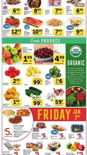 Safeway Weekly Ad 01/02 - 01/06