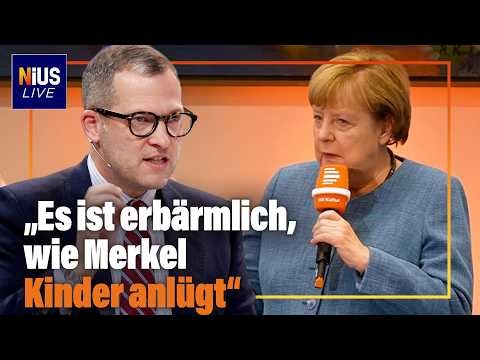 Merkel campaigns for Die Linke in front of students: “It is pathetic how Merkel lies to children”...