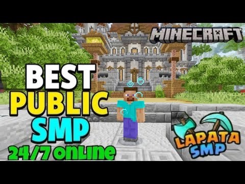 Minecraft best public smp server 24/7 | minecraft public server java+pe | minecraft public smp