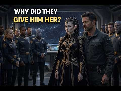 The Human Was Sent to a Space Station… They Gave Him an Alien Woman Everyone Feared as His Partner