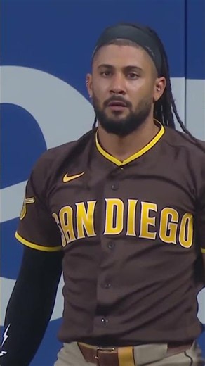 Francisco Lindor thought he had a grand slam...Fernando Tatis Jr. said NOT SO FAST ❌ #shorts