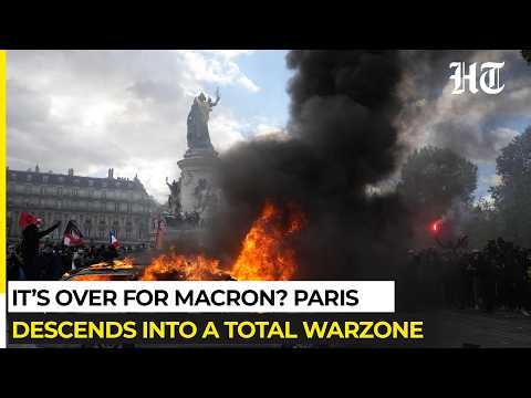 Tear Gas, Burning Vehicles, Mass Arrests: France’s Student Protests Turn Violent | Macron, Watch, EU