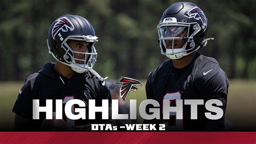 Highlights: Falcons suit up for Week 2 of OTAs | Atlanta Falcons | NFL