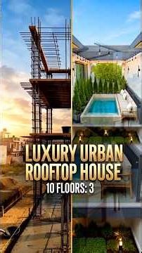 Luxury Rooftop Empire Rises Then Collapses in Shocking 60-Second Build