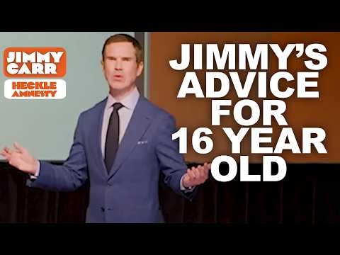 When a 16-Year-Old Asks Jimmy Carr for Life Advice