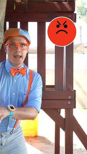 Let's Learn Emotions Together! Happy vs Sad! #blippi #shorts