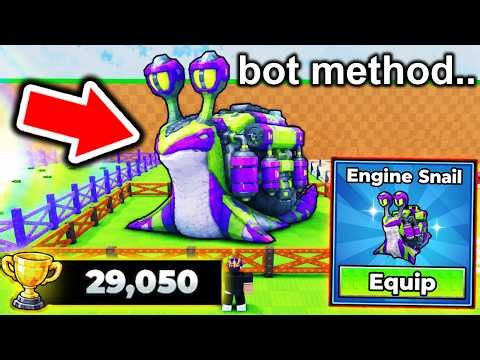 Easy BOT METHOD For Infinite WINS Racing Event in Roblox Steal An Egg