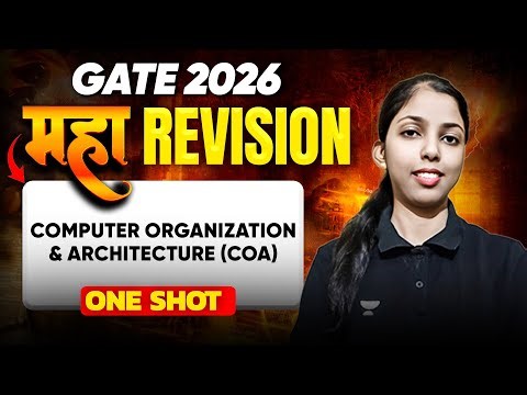 COA Maha Revision for GATE 2026 CS IT | Computer Organization & Architecture Full Revision