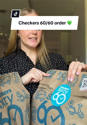 Checkers 60|60 grocery haul — quick home delivery favorites