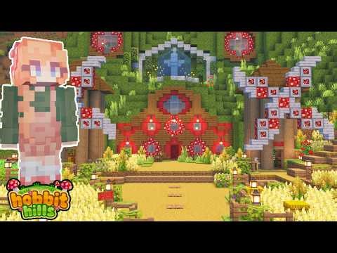 I made the PERFECT farming village in Minecraft