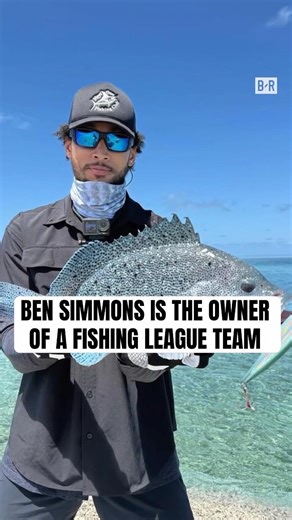 Ben Simmons owns a team in the Sport Fishing Championship 🎣