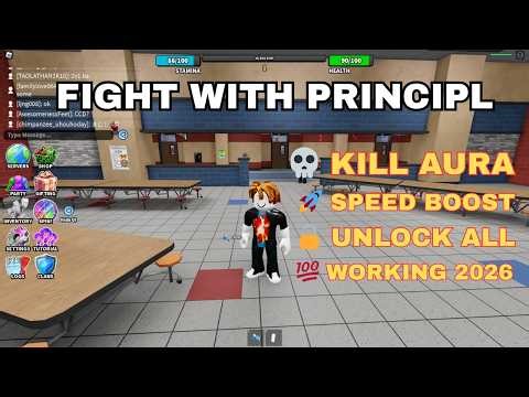 FREE 2026 Fight In A School Script (NO KEY) | Kill Aura, Hitbox, Auto Farm, ESP | Mobile & PC