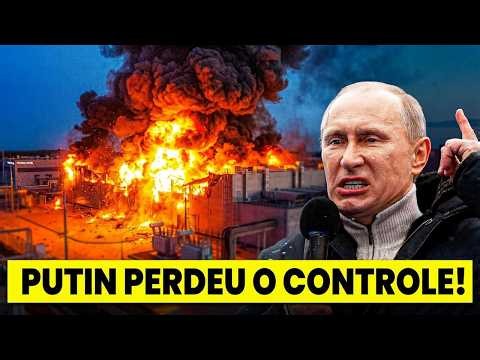 Putin FOGE de Moscou enquanto a Ucrânia se vinga