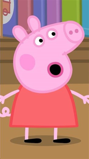 Daddy Pig’s Late Library Book 📚 #shorts #peppapig