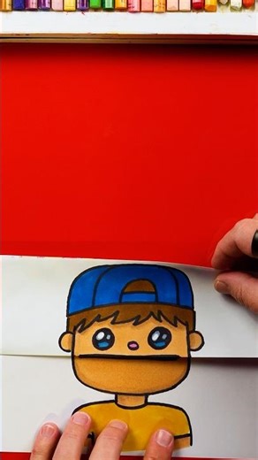 Draw a kid eating a whole pizza! #artforkidshub