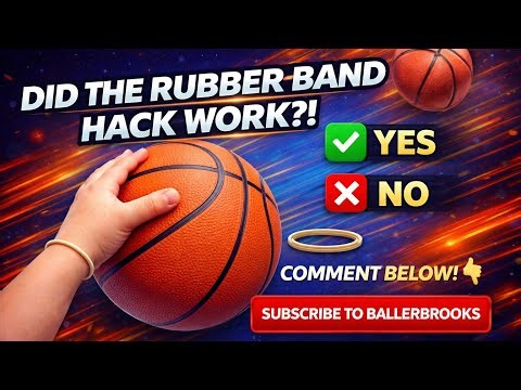 Does the Rubber Band Shooting Hack Actually Work? 🤯🏀