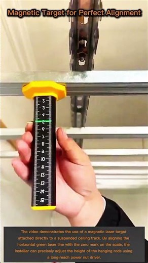 Magnetic Target for Perfect Alignment