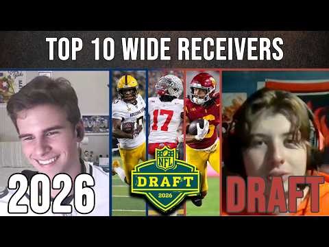 Ranking the Top 10 Wide Receivers in the 2026 NFL Draft