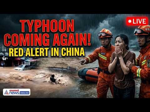 LIVE 🔴 Super Typhoon Bavi Heading To Taiwan & China | Weather Red Alert | Typhoon Maysak