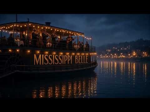 3 Hours of 1930s Mississippi Riverboat Jazz 🎷 | Moonlit Night aboard the Mississippi Belle 🌙