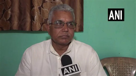 #WATCH | Paschim Medinipur | West Bengal elections 2026 | BJP candidate from Kharagpur Sadar Assembly constituency, Dilip Ghosh, says, "...The thing is that in the two-and-a-half-hour voting that took place, Pradeep Sarkar got a whiff that they have already lost... These people (TMC) have fought with SIR, the Election Commission, central forces, the Supreme Court, and now they are fighting over party flags and banners... These people have lost the entire battle. There is a BJP wave everywhere."