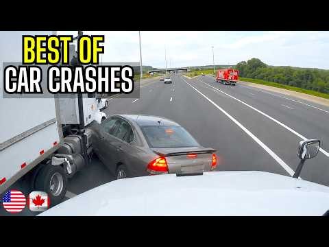 BEST OF CAR CRASHES COMPILATION | USA & CANADA - 78