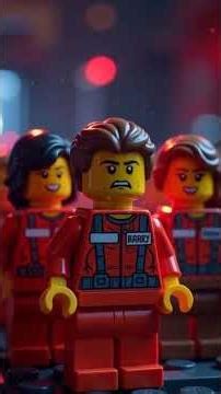 LEGO Cosmonauts vs. Mars Alien War🔫 #shorts #youtubeshorts