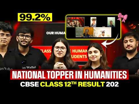 CBSE Class 12 Humanities National Topper's | Class 12th Humanities Topper's | Humanities Wallah