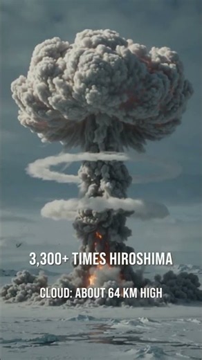 💥 Tsar Bomba: The Most Powerful Nuclear Explosion Ever!