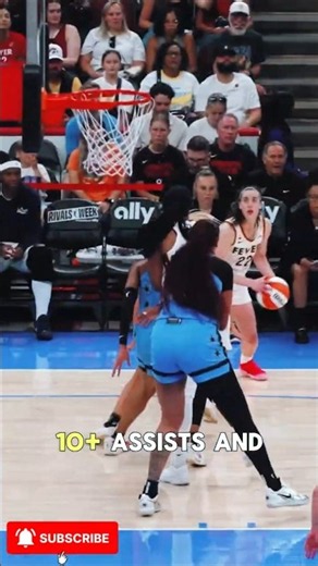 Caitlin Clark JUST MADE HISTORY! 🤯 25+ PTS, 10+ AST & 5+ Threes vs. Sky! 🔥
