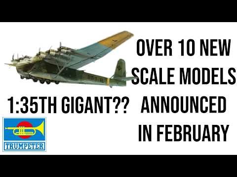 MASSIVE New Toolings Just Dropped | February Scale Model Announcements