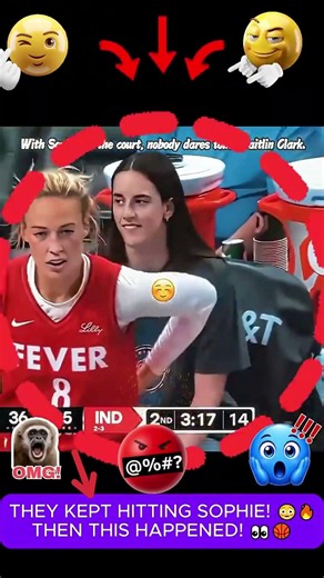 The Liberty Kept Hitting Sophie Cunningham… Then THIS Happened! 😳🔥🏀 #Sophie #newyorkliberty