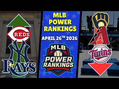 MLB Power Rankings: Who’s Rising, Who’s Falling? #powerrankings #mlb #baseball