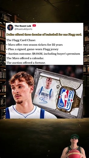 The Mavericks Offered 32 Years of Tickets for One Card #shorts #nba #basketball