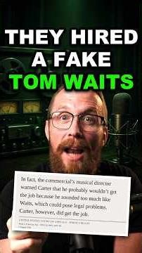 Tom Waits Said No To Ads. So Doritos Hired A FAKE Tom Waits.