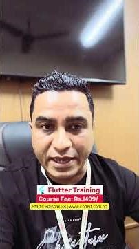 Mobile App Development (Flutter Training) #codeit