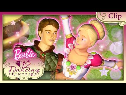 Barbie & Derek's First Dance! | Barbie in The 12 Dancing Princesses | Movie Clip