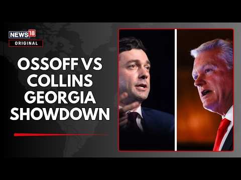 Sen. Jon Ossoff vs Rep. Mike Collins | Georgia Senate Showdown | US Midterm Elections 2026 | N18G