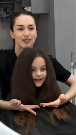 اكثر بنوته كنت مستمتعه وانا بعملها تسريحه شعر🥰🥰