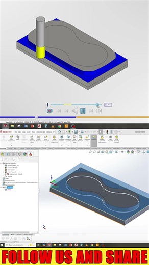 CNC Programming With Solidcam #cnc