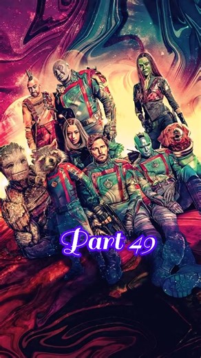 MOVIE WORLD🍿🎥 on Instagram: "✅ follow for next part✨ PART :- 49 . . . . Guardians of the Galaxy Vol. 3 features two post-credits scenes: a mid-credits scene introduces the new Guardians lineup led by Rocket (with Groot, Adam Warlock, Kraglin, Cosmo, and Phyla-Vell) starting a new mission, and a final scene shows Star-Lord back on Earth with his grandfather, hinting at his return to the MCU with an "Alien Abduction: Kevin Bacon Tells All" newspaper headline. The credits also reveal key cast lik