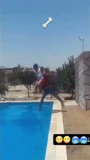 Craziest Pool Jumping Fail🥶 #shorts