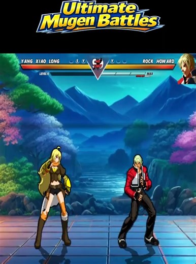 RWBY vs. the King of Fatal Fury! | Rock Howard vs Yang #shorts
