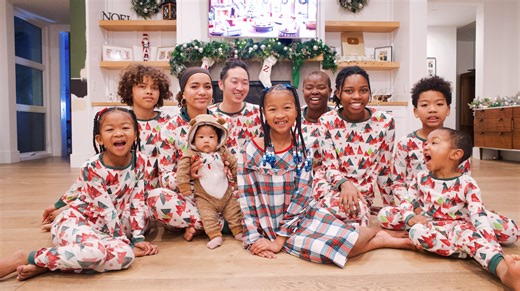 OUR NEW NIGHT ROUTINE AS A FAMILY OF 11 ☃️ reset, skincare, self-care, cooking amyah comes home for christmas! | MAZELEE