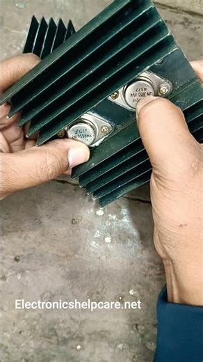 2n3055.transistor amplifier circuit board #amplifierrepair #amplifiercircuit #audioamplifier #amp