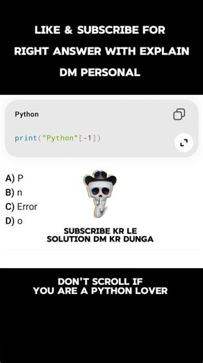 99% of Python Developers Fail This Quiz 🤯 | Can You Solve It? 🐍. #Python #PythonQuiz #Coding